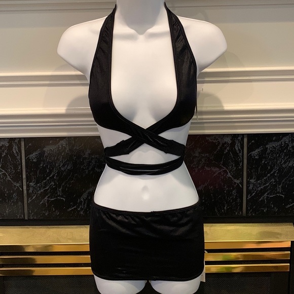 Body Zone 3 Piece Exotic Dance Wear Set - Picture 1 of 13